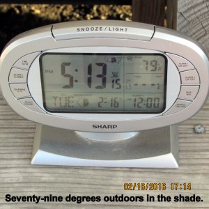 Time and temperature