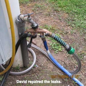 Repaired leaks