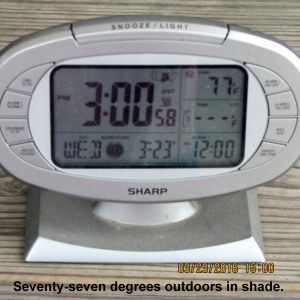 Temperature at three