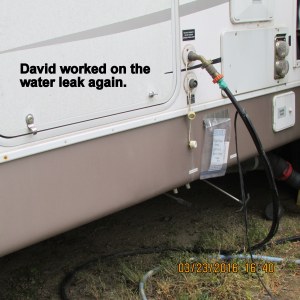 Water leak repaired