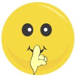 Smiley face it's a secret