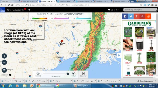 April 27 storm screen print