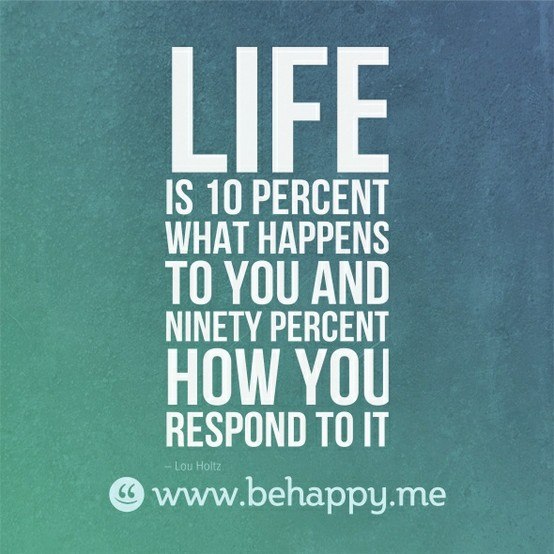 Life is ten percent (poster)