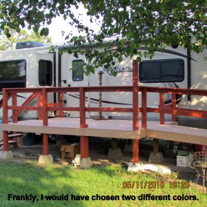 Picture of Patsy's deck