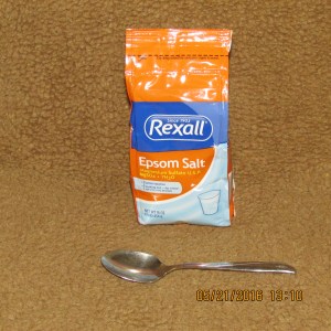 Package of Epsom Salt