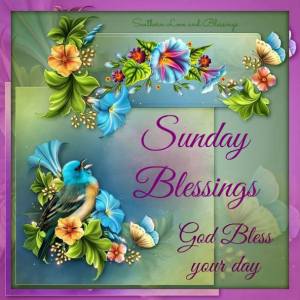 Sunday blessings (poster)