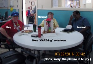 Mary, Margaret and Leonard