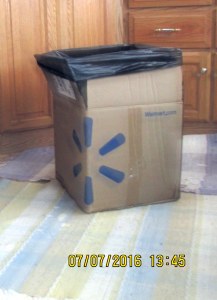 Box of books and Bibles