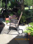 Rocking lawn chair