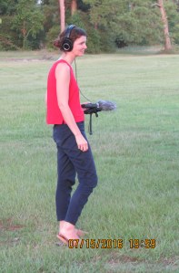 Jule taking pictures