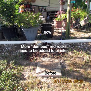 More red rocks to move