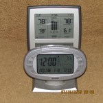 Temperature at twelve midnight