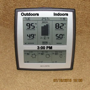 Temperature at three