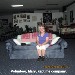 Marry kept me company