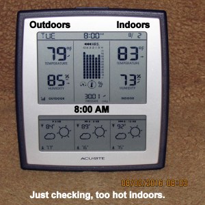 Indoor outdoor at eight