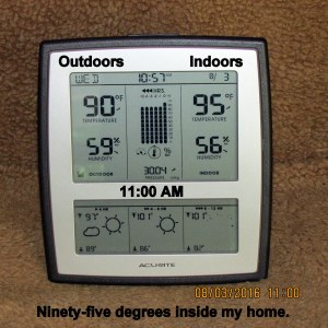 Temperature at eleven