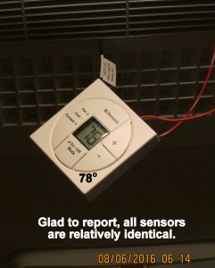 Thermostat at six AM