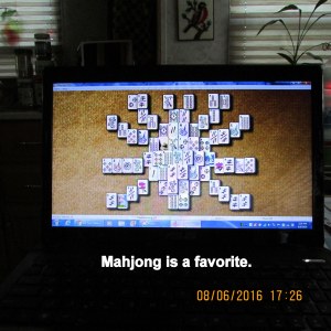 Mahjong is a favorite