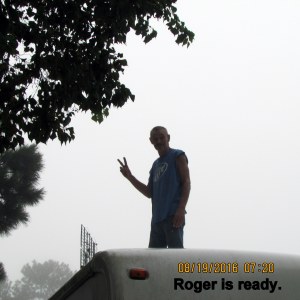 Roger is ready