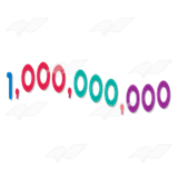 One-Billion-multicolored-color