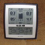 Temperature at ten-twenty