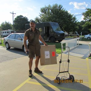 Package headed for Florida