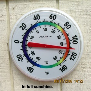 Temperature at two-thirty