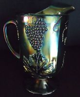 carnival-glass-pitcher