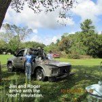 Jim and Roger arrive