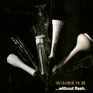 Bottles without flash