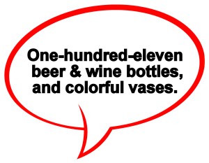 One-hundred-eleven bottles