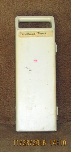 Christmas music tapes