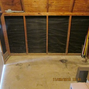 Neighbor's on-site storage building