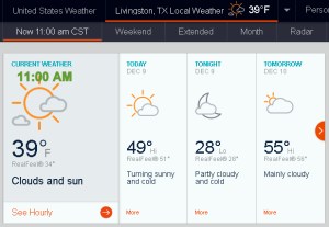 AccuWeather at eleven
