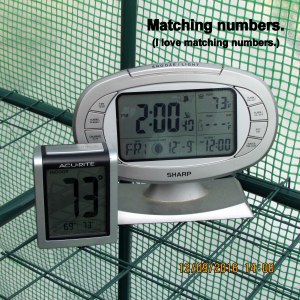 Finally, matching number for greenhouse at two