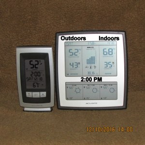 Temperature at two