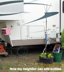 Now neighbor can add bottles