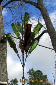 Most recent "hanging" bottle display