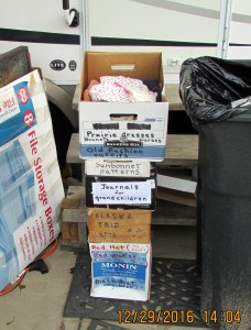 Several more boxes to process