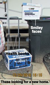 Health books and Smiley Faces