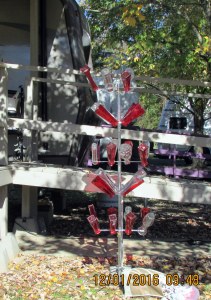 Bottles added to Bottle Tree