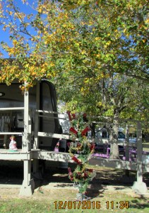 Finished Christmas Bottle Tree