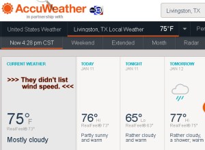 AccuWeather at four-thirty
