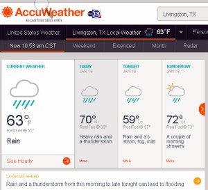 AccuWeather at eleven