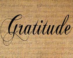 gratitude