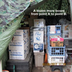 Boxes from point A to point B