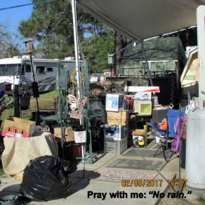 Clutter on the patio