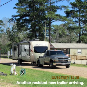 Ron's new trailer arriving