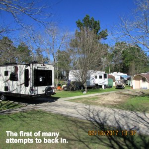 The first of many attempts