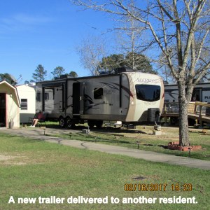 Ron's new trailer set up